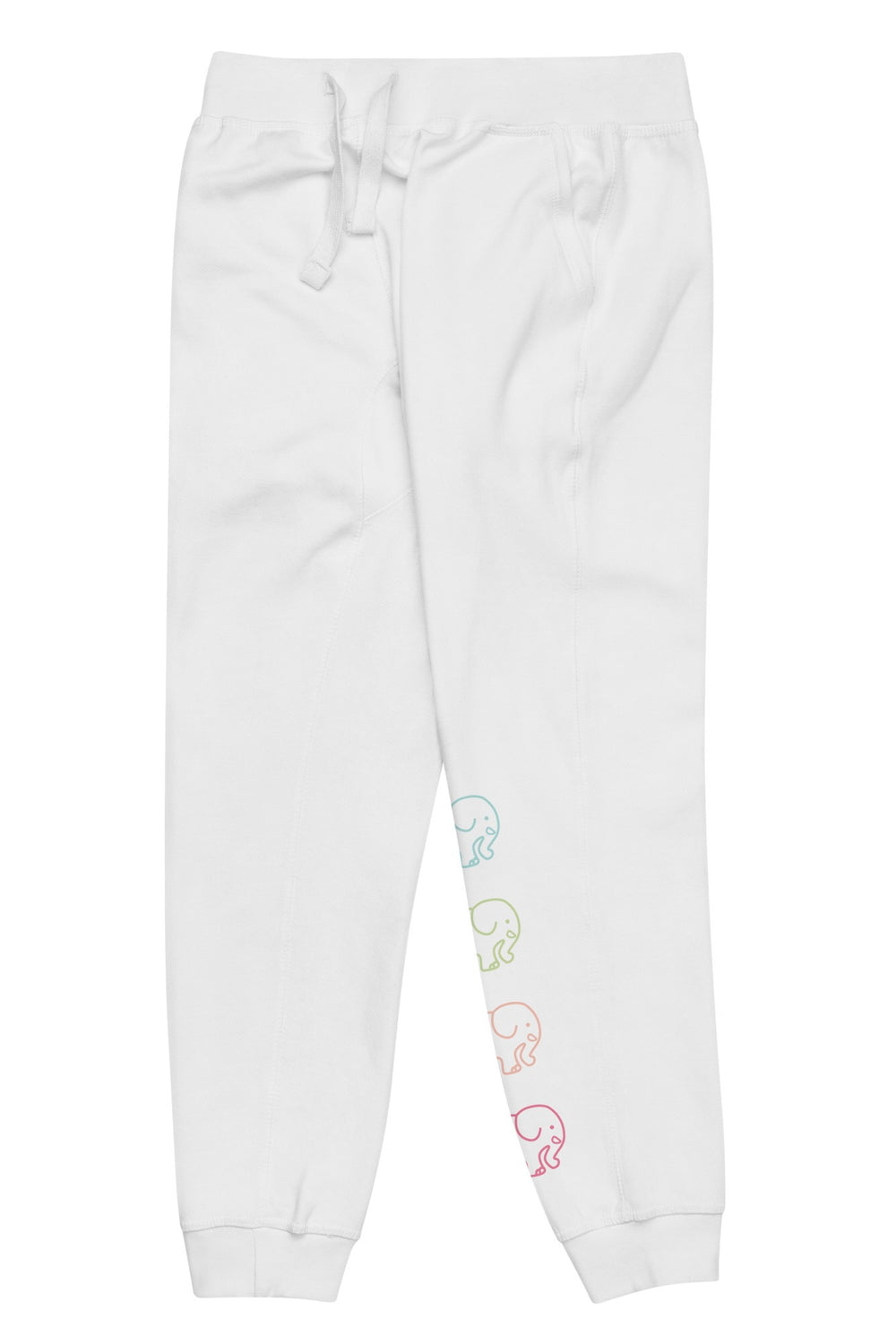 Ombre Gingham Unisex Fleece Sweatpants