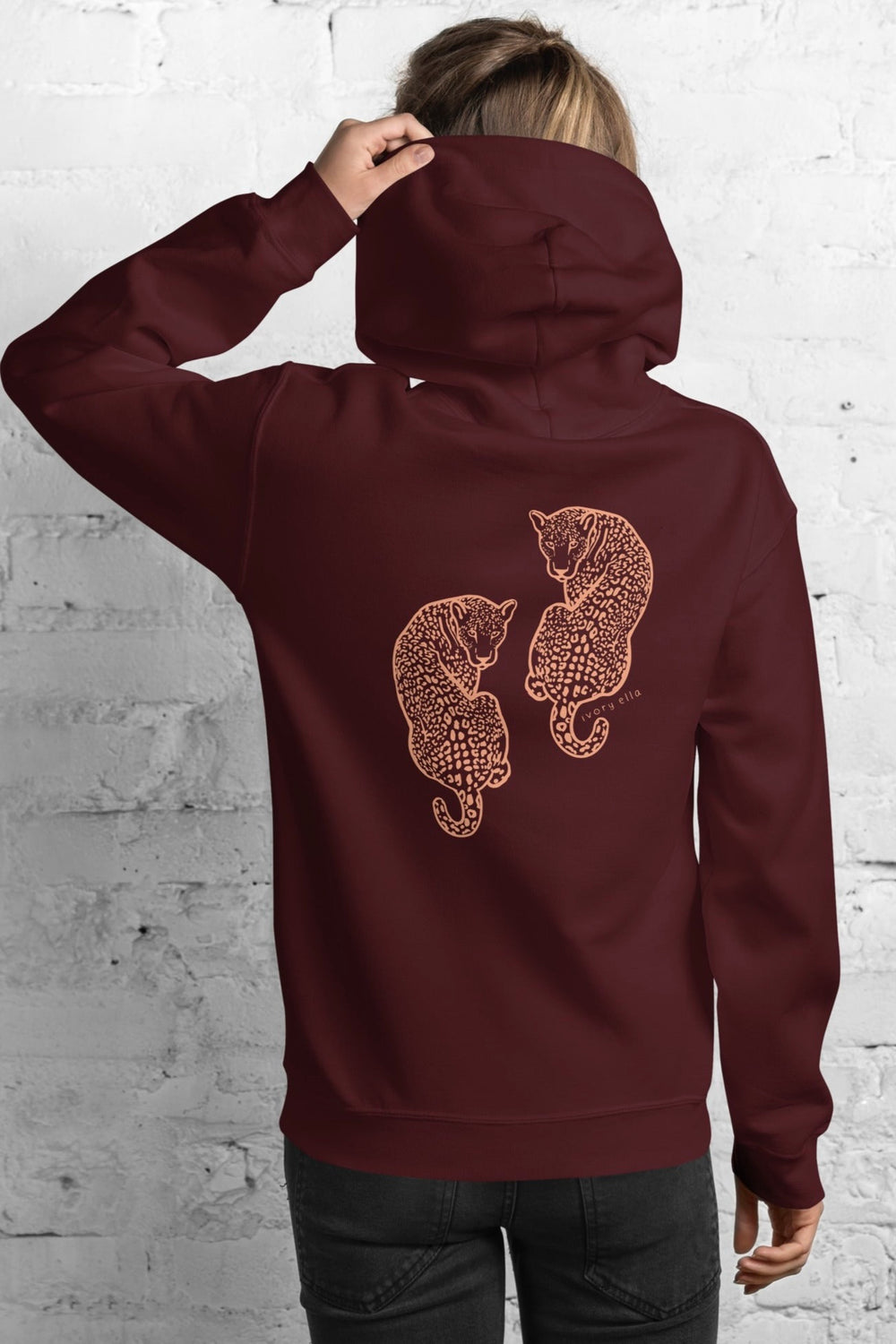 Twin Leopords Unisex Hoodie