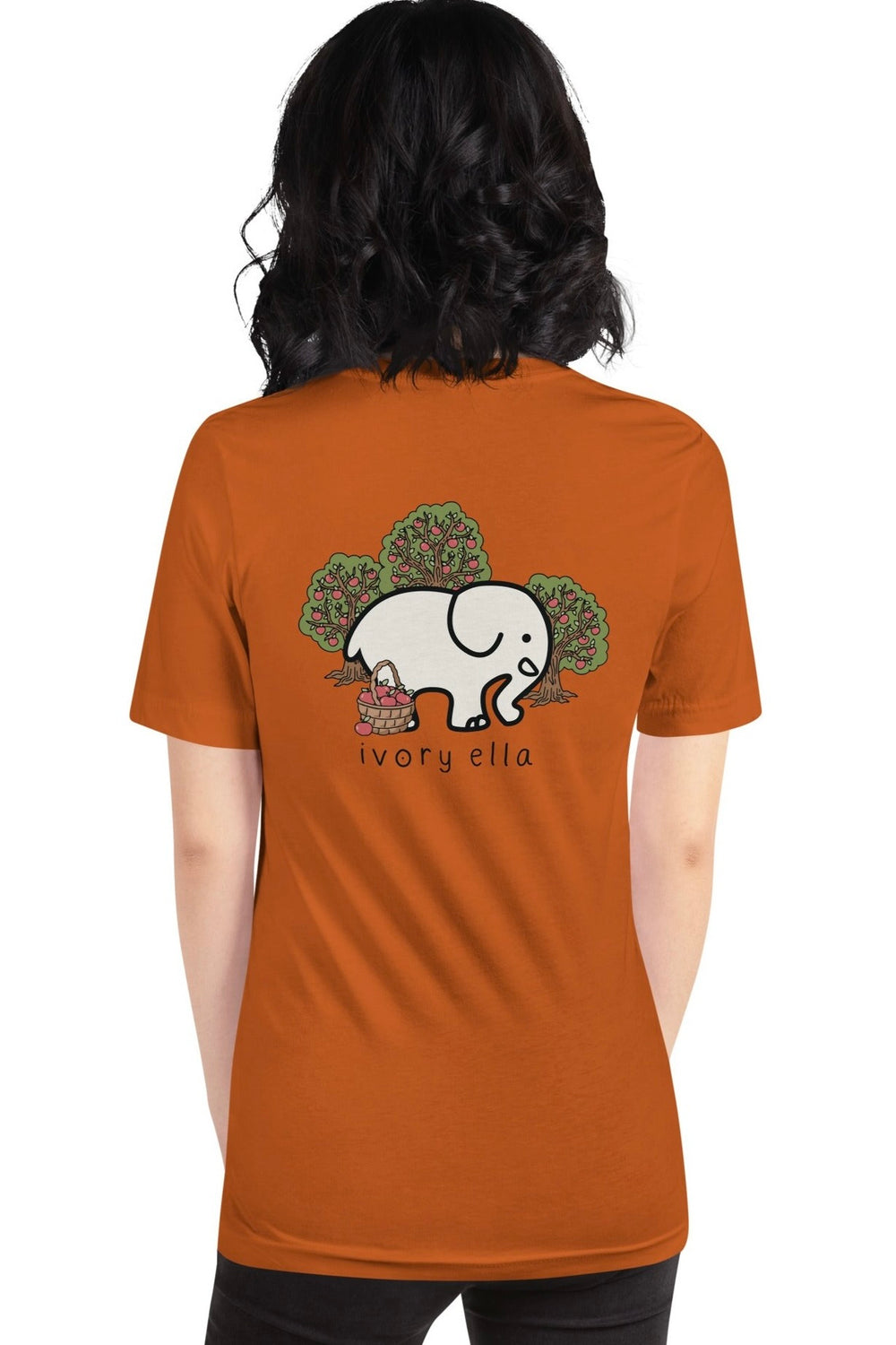 Apple Picking Unisex Short Sleeve T-Shirt