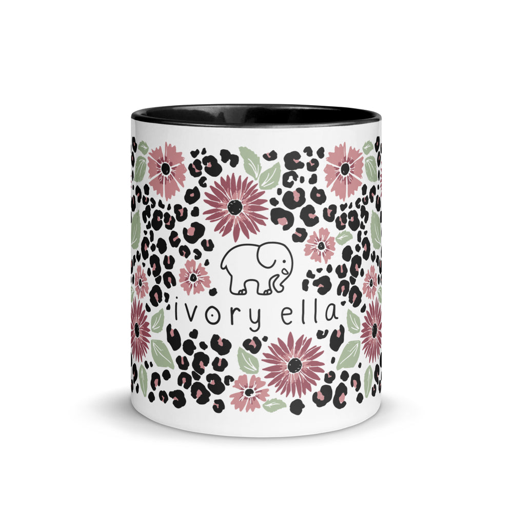 Leopard Blooms Mug